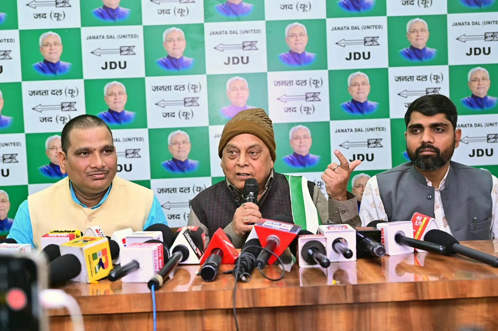 JDU press meet